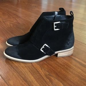 Michael Kors suede booties